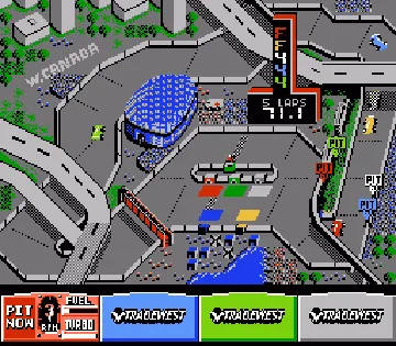 Danny Sullivan's Indy Heat (USA) screen shot game playing